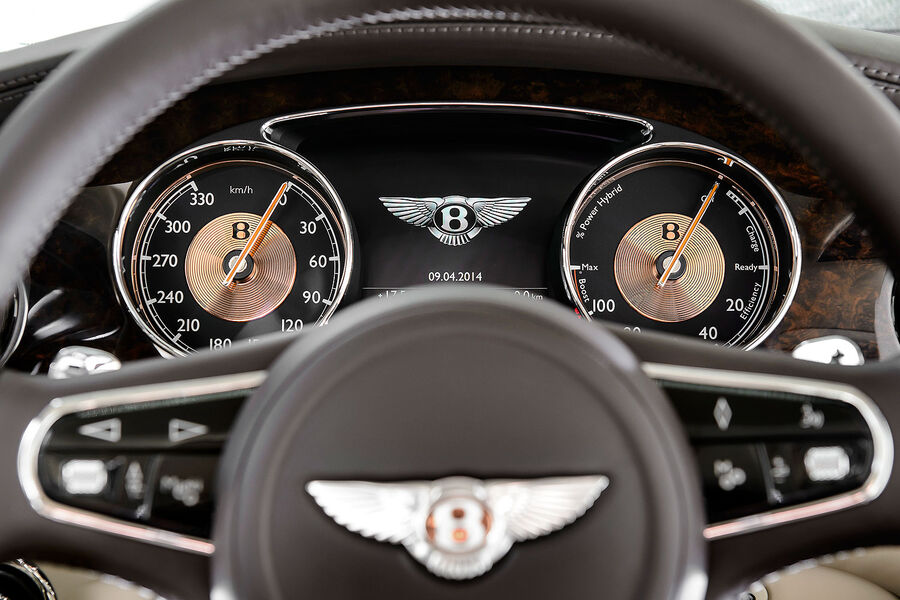Приборная панель Bentley Mulsanne Hybrid Concept