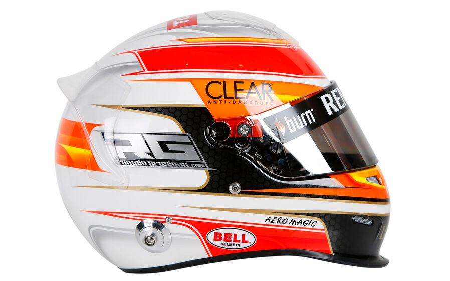 Romain Grosjean Helm 2013